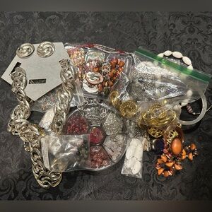 Jewelry Lot #111
As-is treasures from storage. 
Unmarked and wearable